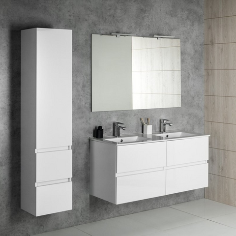 SAPHO SLIM dupla mosdó, 120x1,6x46cm (1601-120)