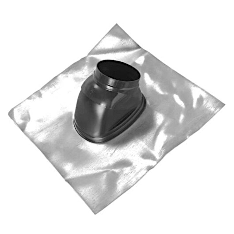 SAUNIER 100-125 tetőgallér 25-45° fekete