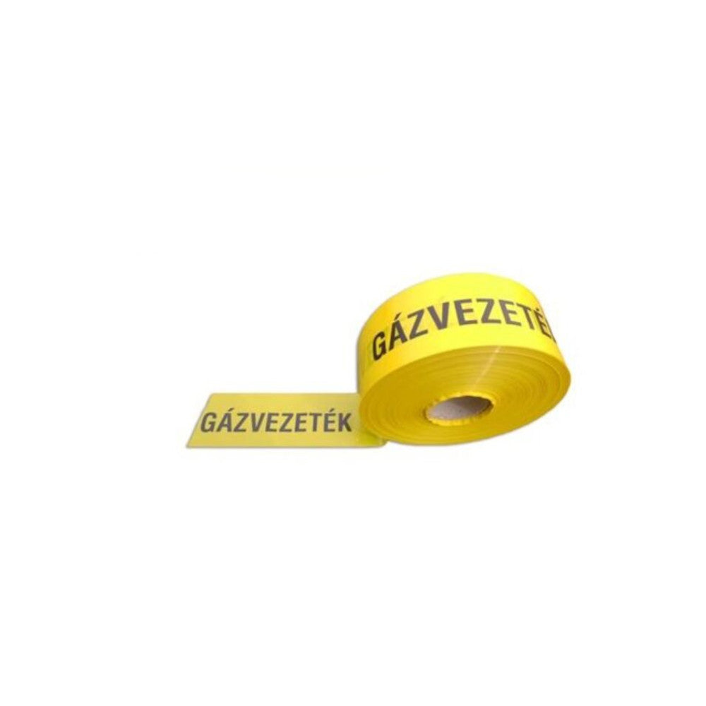 Gázvezeték jelölőszalag