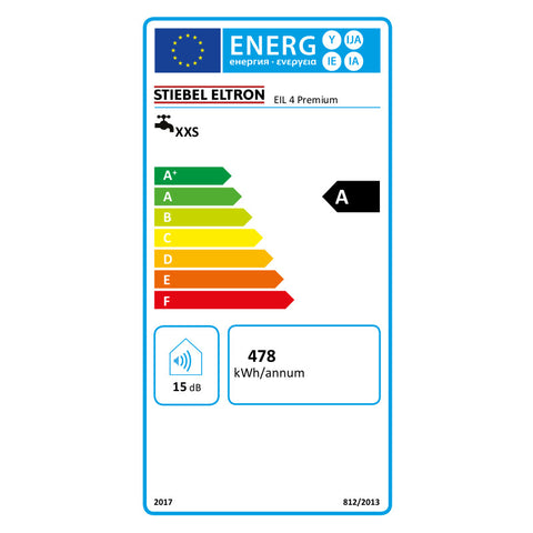Stiebel Eltron EIL 4 Premium elektronikus szabályozású átfolyós mini vízmelegítő