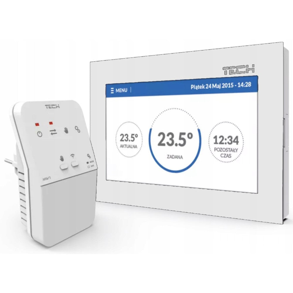TECH EU-283 C WiFi szobatermosztát - végrehajtó modullal (283CWIFI-01-EU01-1)