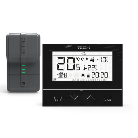 TECH EU-292 v2 vezeték nélküli termosztát - végrehajtó modul (292V2-01-EU02-1)