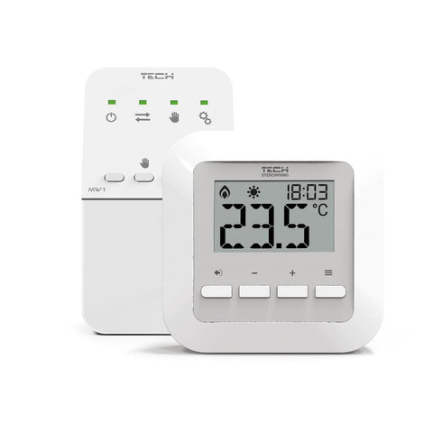 TECH EU-295 v2 vezeték nélküli termosztát - végrehajtó modul (295V2-01-EU01-1)
