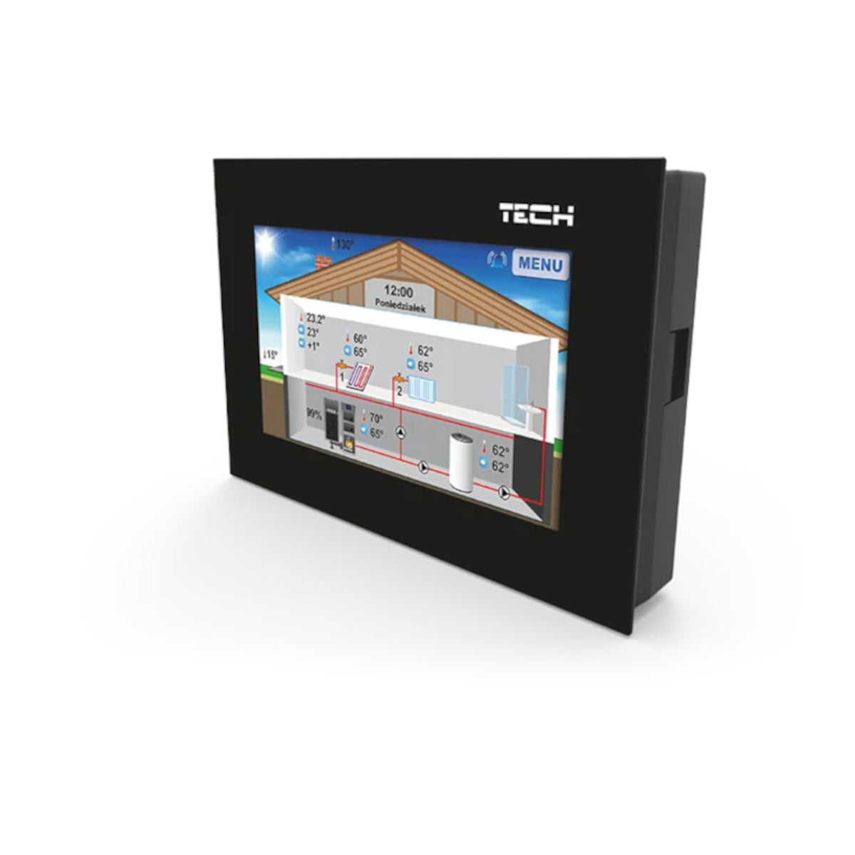 TECH EU-281 termosztát RS kommunikációval (281-01-EU02-1)