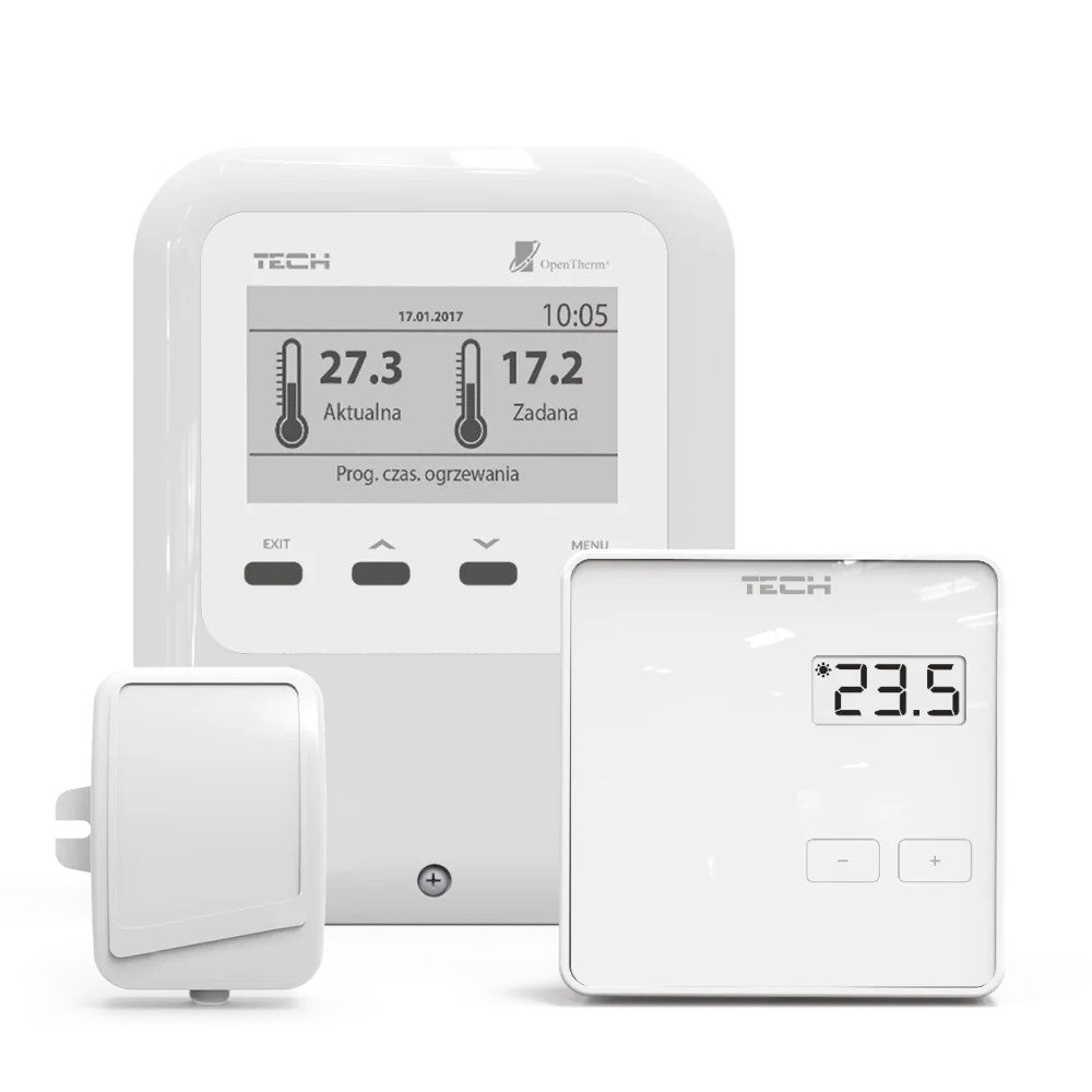 TECH WiFi OT szabályozó OpenTherm, külső hőm. érzékelő, 1 db termosztát (POK-2811-6-OT_A-01-EU01)