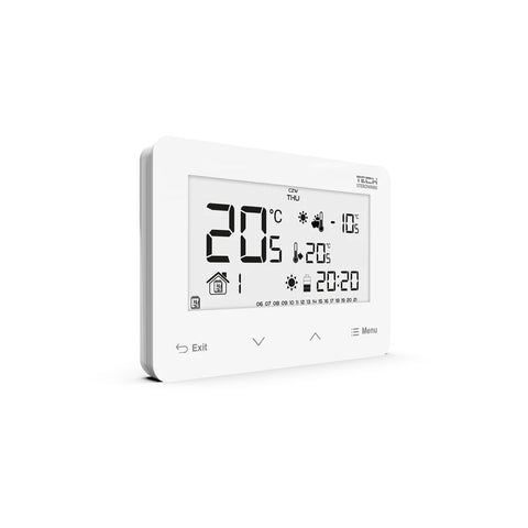 TECH EU-293 v3 vezetékes on/off termosztát (süllyesztett) (POK-292-6-P_PB-01-EU01)