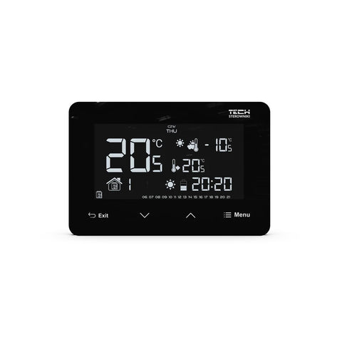 TECH EU-293 v3 vezetékes on/off termosztát (süllyesztett) (POK-292-6-P_PBN-01-EU01)