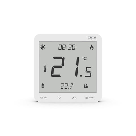 TECH EU-297 v3 vezetékes on/off termosztát (süllyesztett) (POK-297-6-P_PB-01-EU01)