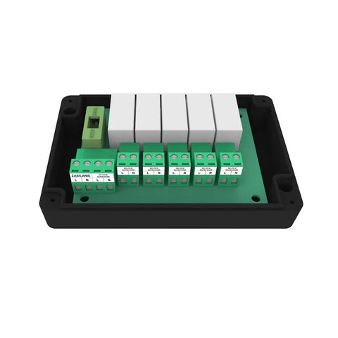 TECH EU-513 integráló modul 5 feszültség bemenet részére (reléd doboz) (513-01-EU01-1)
