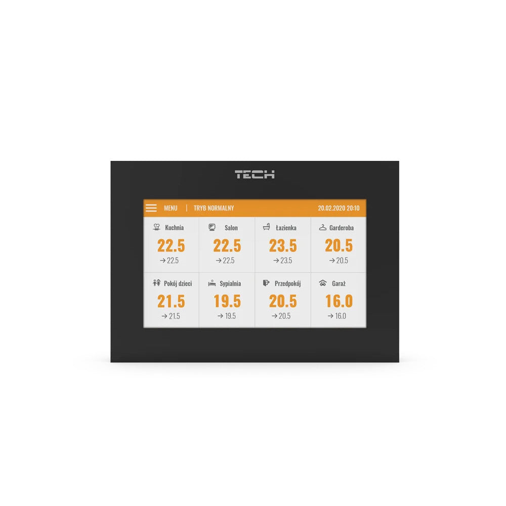 TECH EU-M-8n vezeték nélküli vezérlő panel TECH EU-L-8e vezérlőhöz (STR-M8-6-NJ_A-02-EU01)