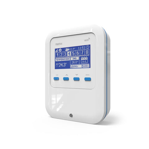 TECH WiFi 8S internetes zónaszab. vezeték nélküli rad.szelepekhez, 8 zóna (WIFI8S-01-EU01-1)