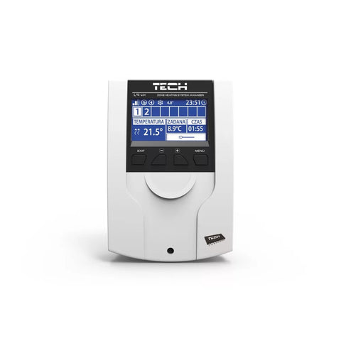 TECH EU-L-4 WIFI, vezetékes zónavezérlő termoelektromos szelepmozgatókhoz, 8 zóna (L4-01-EU01-1)