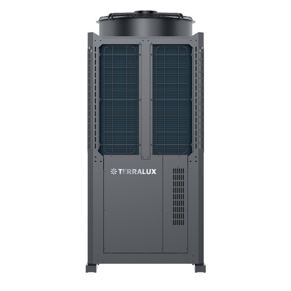 TERRALUX Climastar 50 Ipari monoblokk levegő-víz hőszivattyú, 3fázis Wi-fi, 50kW, DC inverter,R290