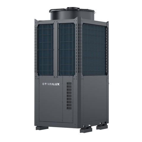 TERRALUX Climastar 50 Ipari monoblokk levegő-víz hőszivattyú, 3fázis Wi-fi, 50kW, DC inverter,R290