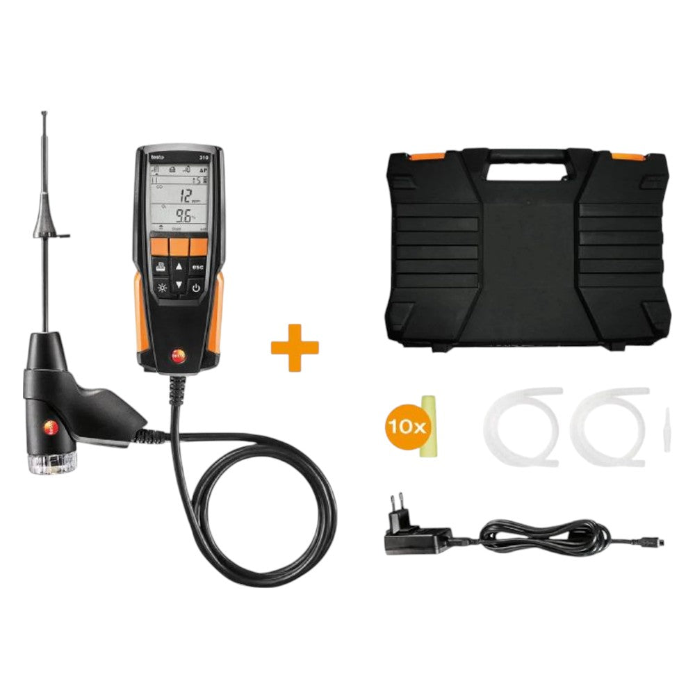 Testo 310 füstgázelemző szett