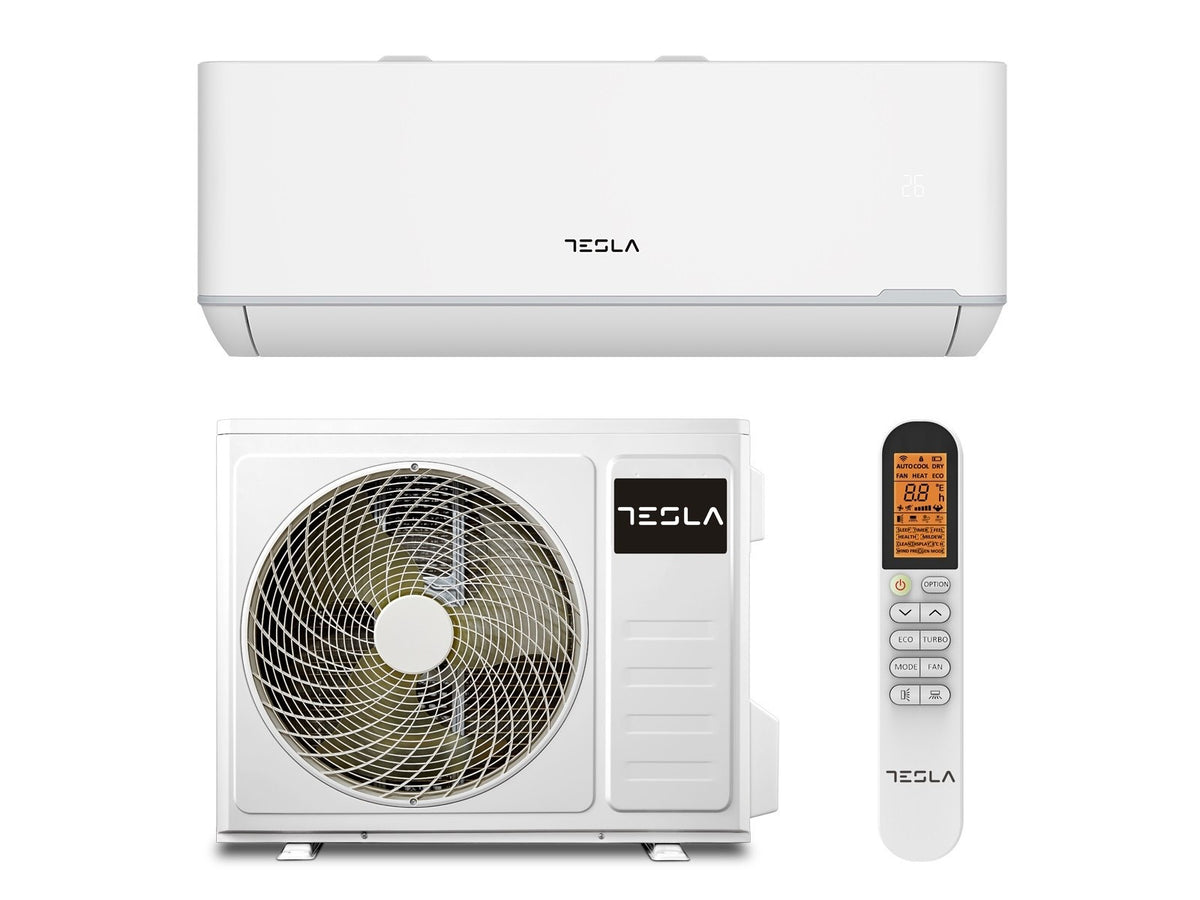 Tesla Superior mono split klíma szett 3.5 kW, WIFI vezérlés