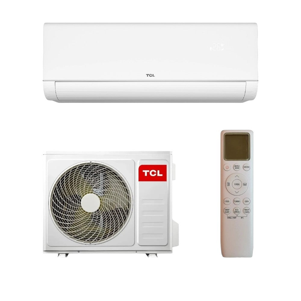 TCL BreezeIN 2.0 mono split klíma szett 3.5 kW, WIFI vezérlés (A+++)