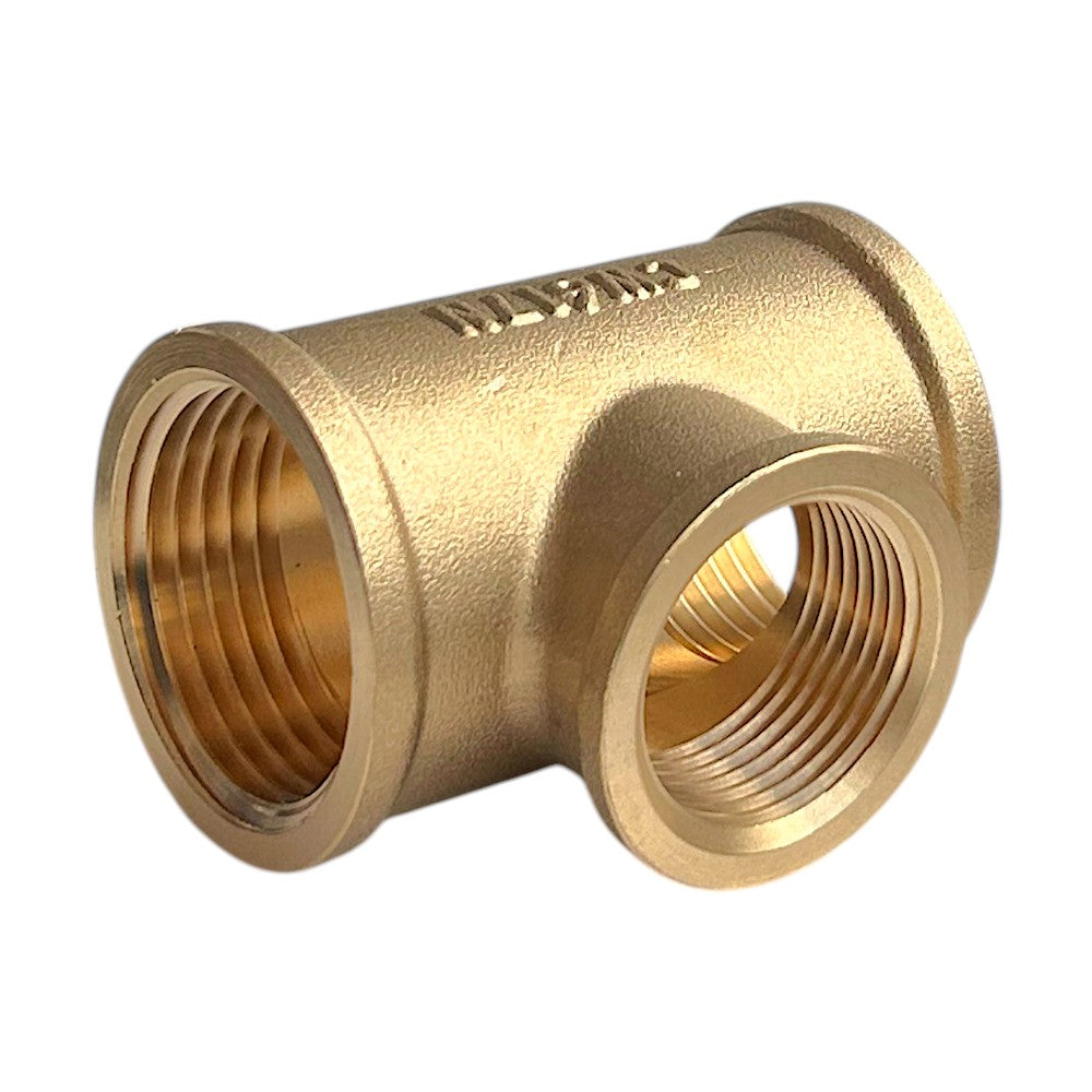 Install CuFix Réz menetes T-idom szűkített 1" - 3/4"-1"