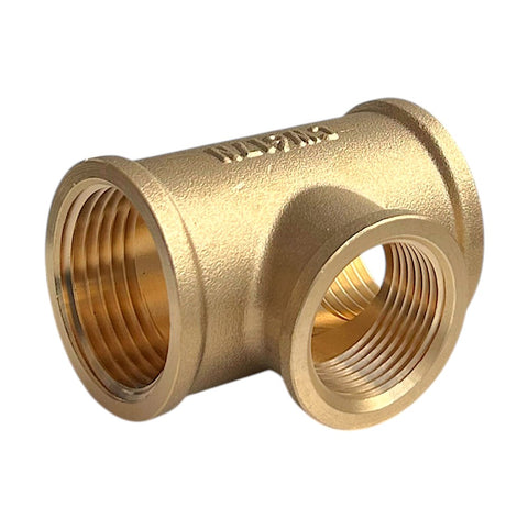 Install CuFix Réz menetes T-idom szűkített 1" - 3/4"-1"