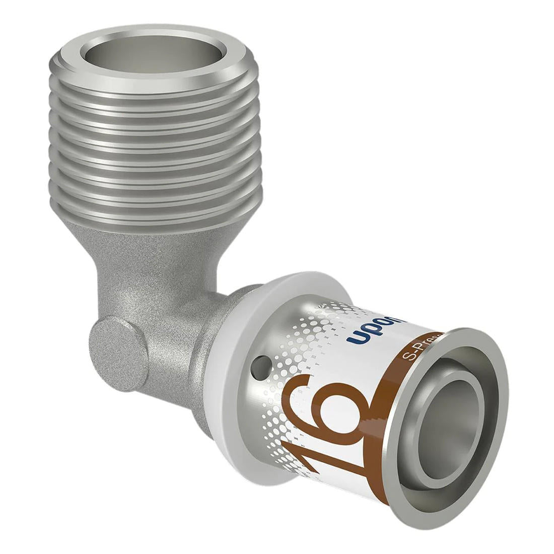 Uponor S-Press Plus réz könyök KM 16-1/2"