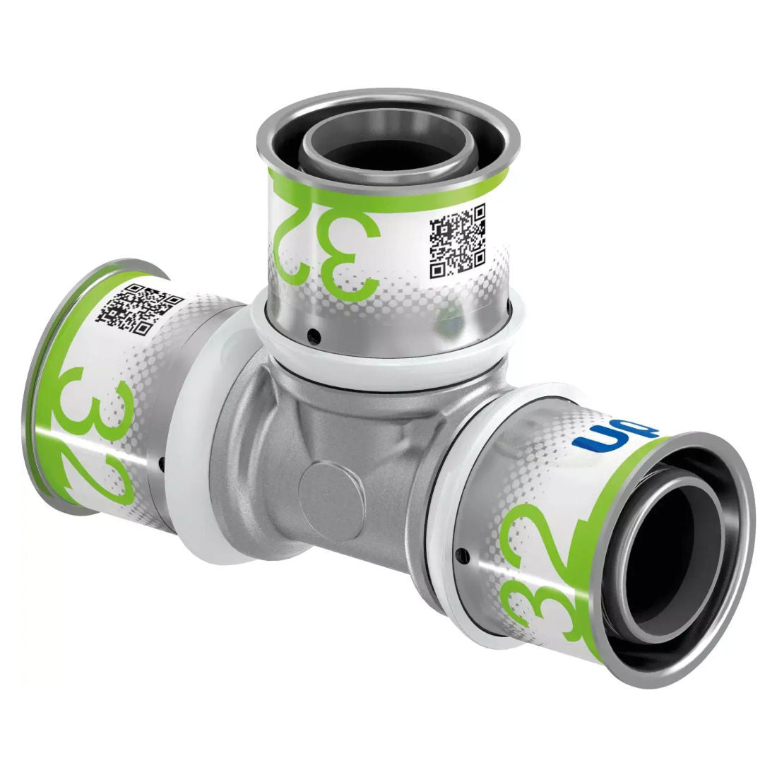 Uponor S-Press Plus réz T-idom 32-32-32