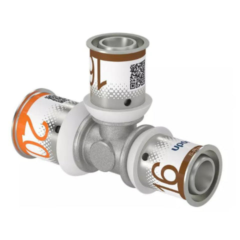 Uponor S-Press Plus réz T-idom szűkített 20-16-16