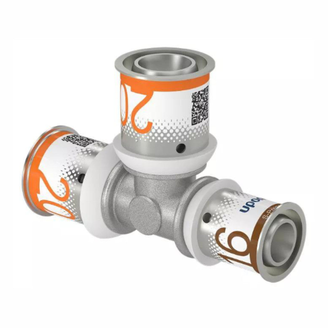 Uponor S-Press Plus réz T-idom szűkített 20-20-16