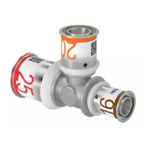 Uponor S-Press Plus réz T-idom szűkített 25-20-16