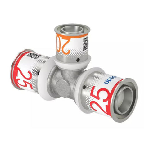 Uponor S-Press Plus réz T-idom szűkített 25-20-25