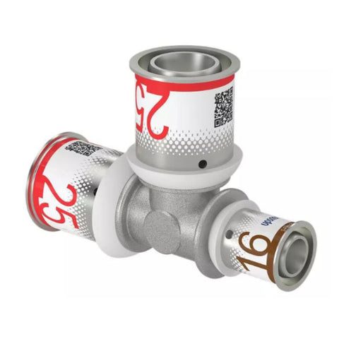 Uponor S-Press Plus réz T-idom szűkített 25-25-16