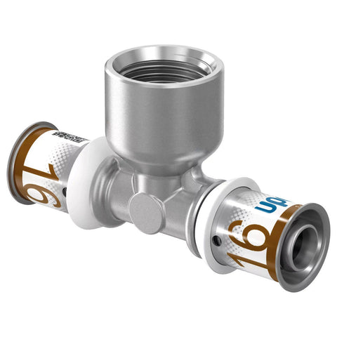 Uponor S-Press Plus réz T-idom menetes 16-1/2"bm-16