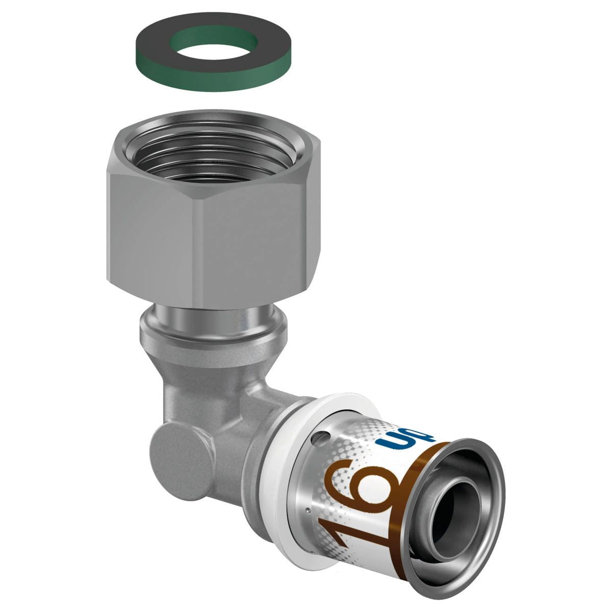 Uponor S-Press Plus réz hollandis könyök 16-1/2" BM