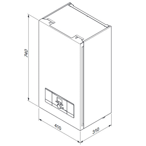 Vaillant eloBLOCK VE 18/14 EU II elektromos kazán, fűtő 18 Kw