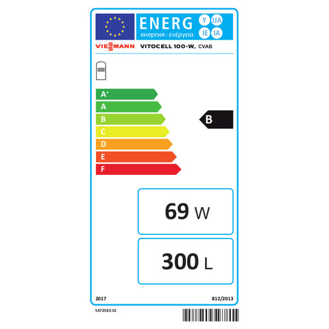 Viessmann Tároló 300l Vitocell 100-W CVA