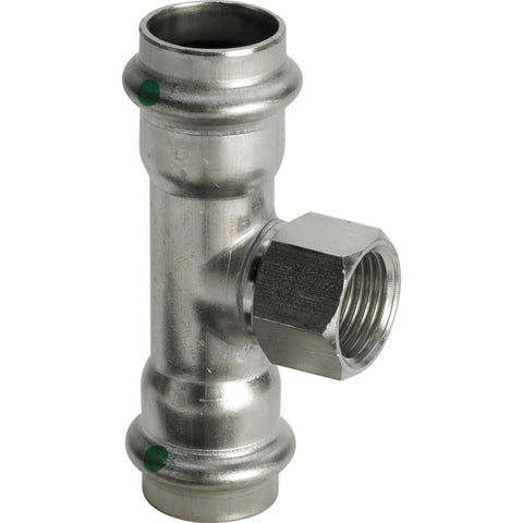 VIEGA SANPR. Inox T-idom BM 22x1/2"x22