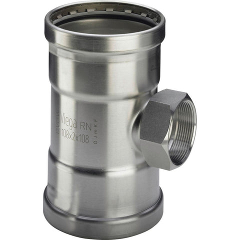 VIEGA SANPR. XL Inox T-idom 76-3/4"-76