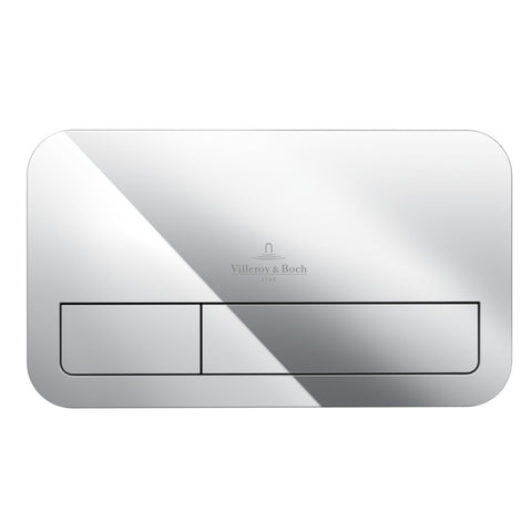 Villeroy&Boch ViConnect nyomólap 200S, Dual flush, króm