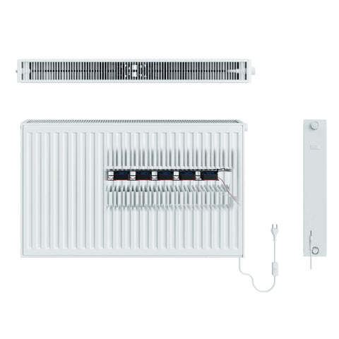 Vogel&Noot Ulow E 22 500x400 szelepes, forgatható, alacsony hőmérsékletű radiátor