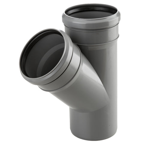 Wavin ED Tech 45° ágidom DN 110/75