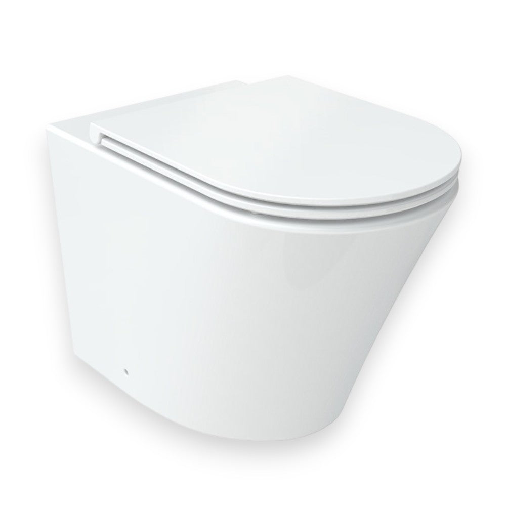 Wellis Clement álló rimless WC (37x58x43)