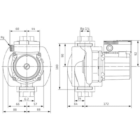 WILO sziv. TOP-Z 30/7 PN10 220V HMV