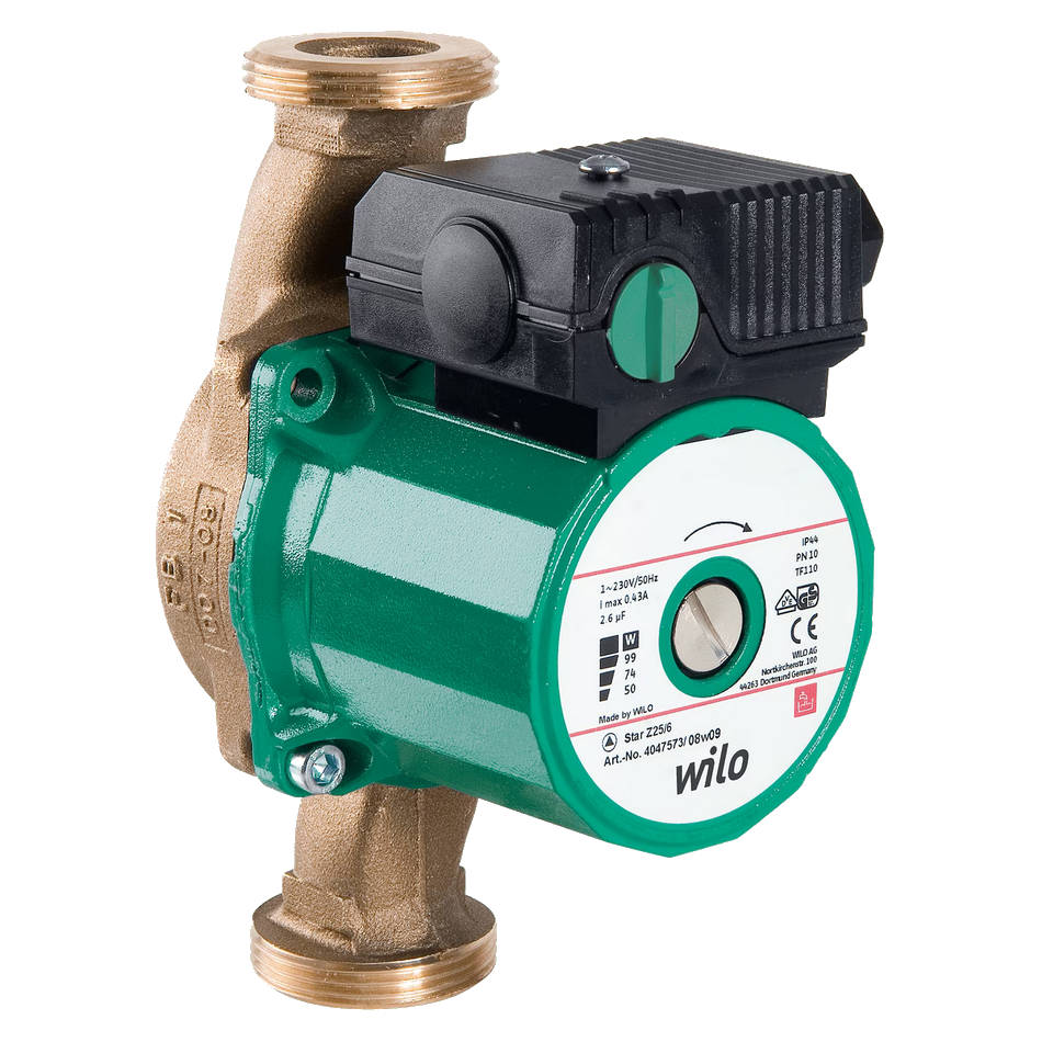 WILO Star-Z 25/6-3 230V HMV keringető szivattyú