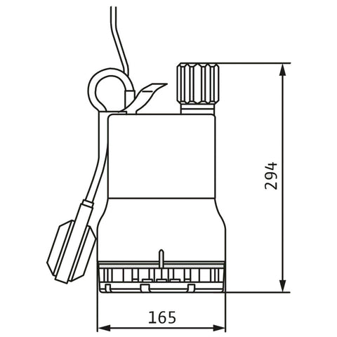 WILO Drain TM 32/8-10M merülőmotoros szivattyú