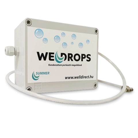 Install kondenzvíz porlasztó (WELLDROPS)