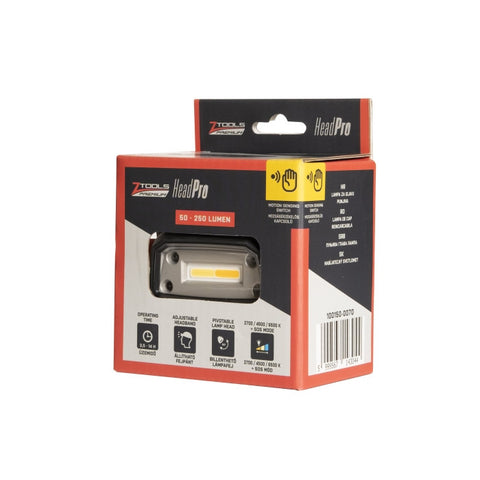 Z-Tools Head Pro 250-3CL akkus fejlámpa