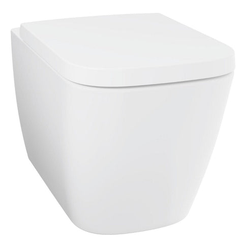 Grohe BauEdge Ceramic WC csésze, fali, mély öblítéses, perem nélküli + WC ülőke