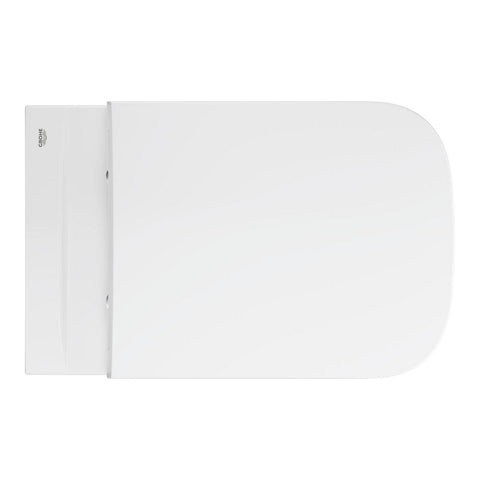 Grohe BauEdge Ceramic WC csésze, fali, mély öblítéses, perem nélküli + WC ülőke
