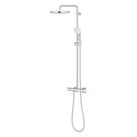 Grohe Tempesta System 250 termosztátos zuhanyrendszer, Tempesta 250 fejzuhany, matt fekete