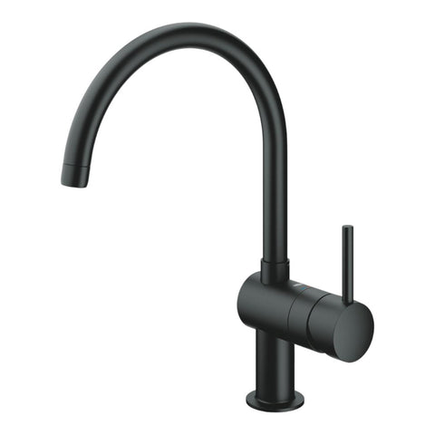 Grohe MINTA egykaros mosogató csaptelep, fekete