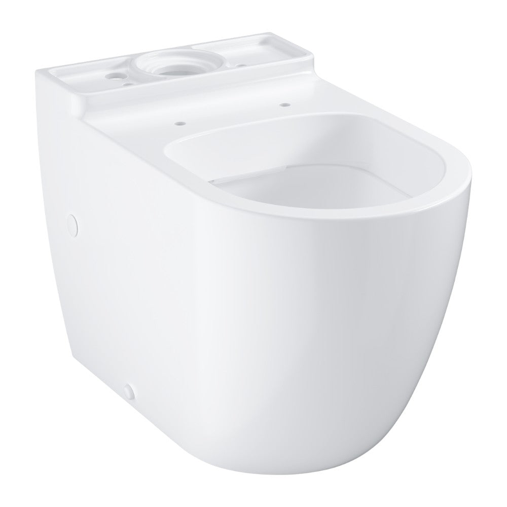 Grohe Bau Ceramic WC csésze, álló, monoblokkos, mély öblítéses, perem nélküli, falhoz szerelhető
